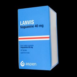Ланвис (Тиогуанин) таблетки 40мг 25шт в Туле и области фото