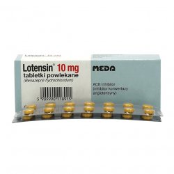 Лотензин (Беназеприл) табл. 10 мг №28 в Туле и области фото