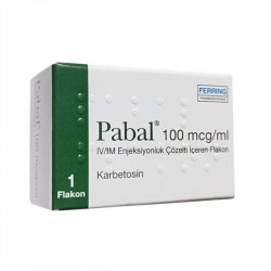 Пабал (Карбетоцин) р-р д/в/в и в/м введ 100мкг/мл амп 1шт в Туле и области фото