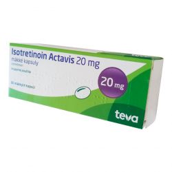 Изотретиноин Actavis (аналог Акненормин, Aknenormin) капс. 20мг 30шт в Туле и области фото
